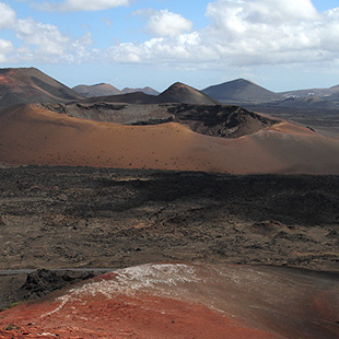 Lanzarote, espectaculares paisajes volcnicos