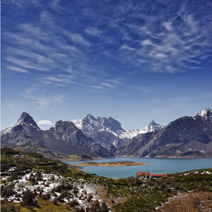 Monta�a de Ria�o,paisaje leon�s en Picos de Europa